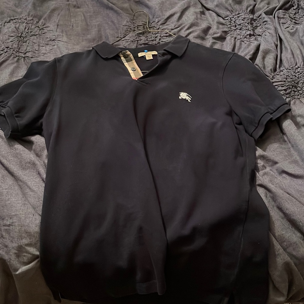 Burberry XL NAVY POLO